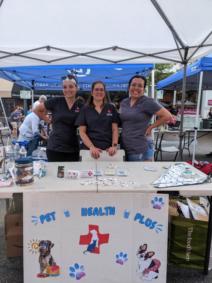 Pet Health Plus Team at First Friday